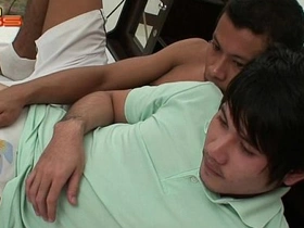 Gay Asian piss fetish and hard cock cumshot