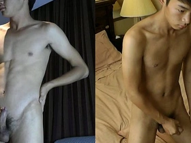 Straight big cock boys masturbate