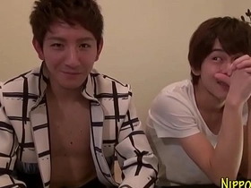 A skinny Japanese twink getting his ass fucked hard in HD.