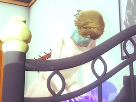The Legend of Zelda Yaoi: Link and Gerudos passionate encounter in an erotic manga film