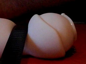 Solo boys pleasure with Japanese ONA hole toy