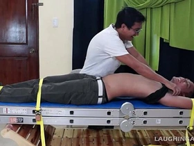Gilbert's playful tickle session with a kinky twist