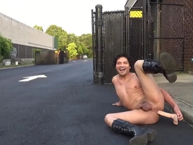 Thriving in the public eye: Trans Jonathon's daring anal play