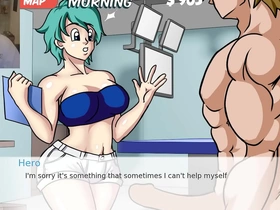 Experience the forbidden pleasure of Bulma and Chi Chi in this explicit anime game