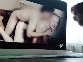 European beauty takes on her stepdad in intense anal encounter