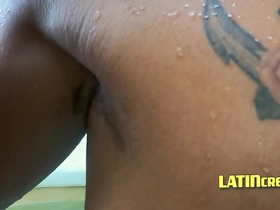 Young Latino men engage in gay anal sex in Tulum