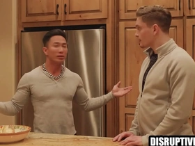 Hunk Jay Tee sucks and gets barebacked by JKab Ethan Dale in taboo encounter
